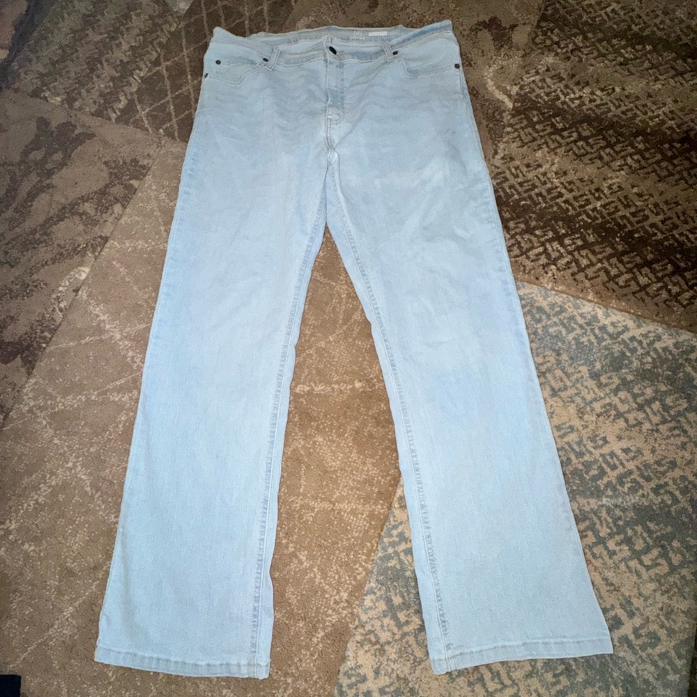 George Light Blue Bootcut Jeans
